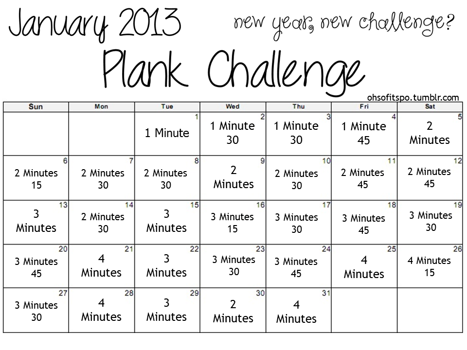 Plank Challenge